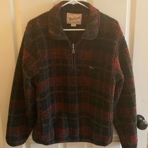 Woolrich pullover zip fleece